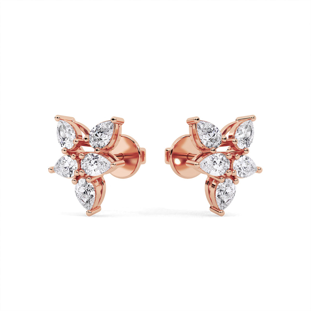 Novae Ensemble Earring Rose Gold