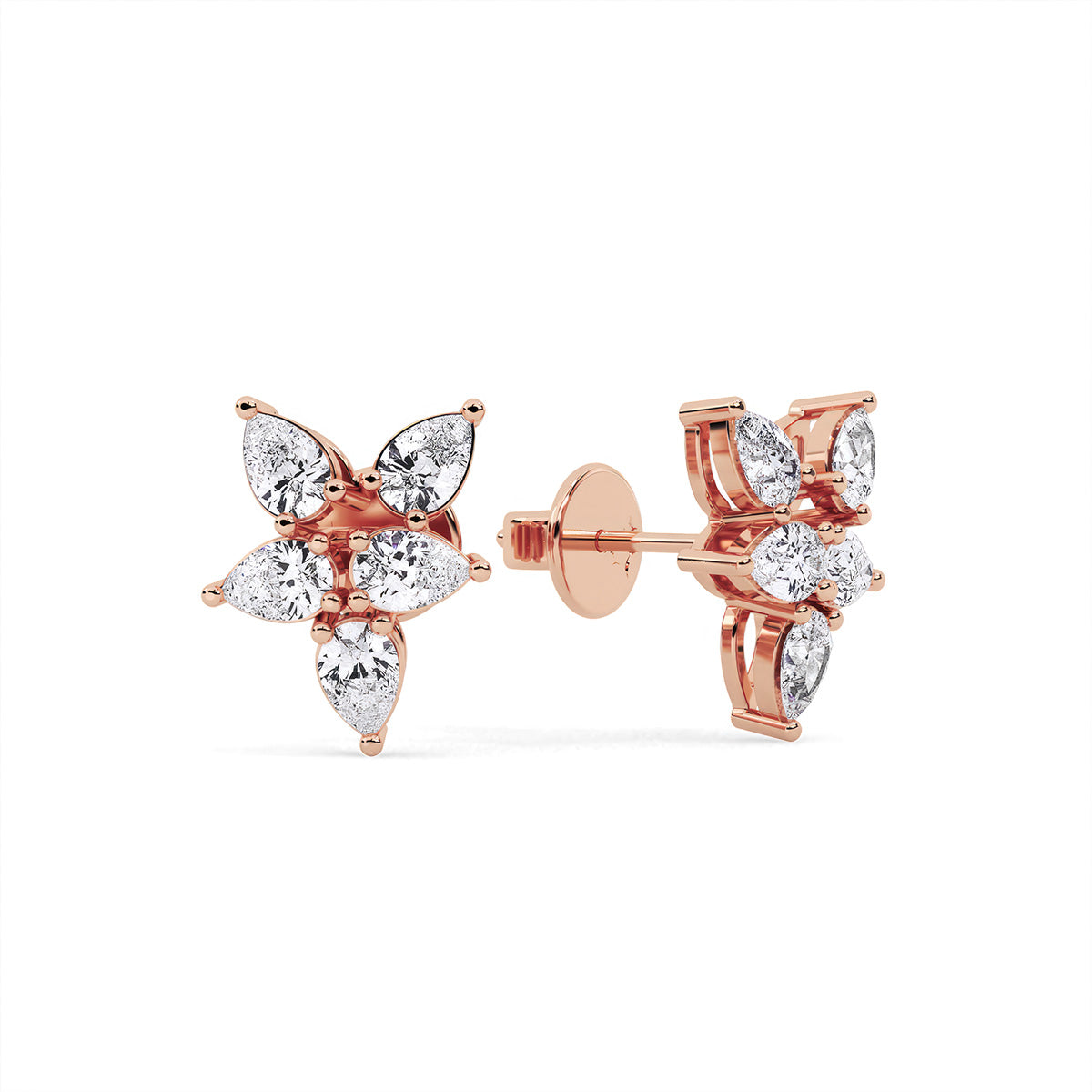 Novae Ensemble Earring Rose Gold