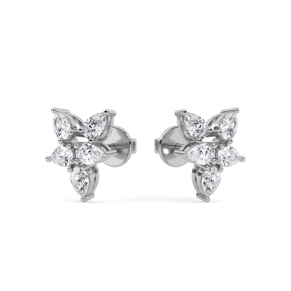Novae Ensemble Earring White Gold