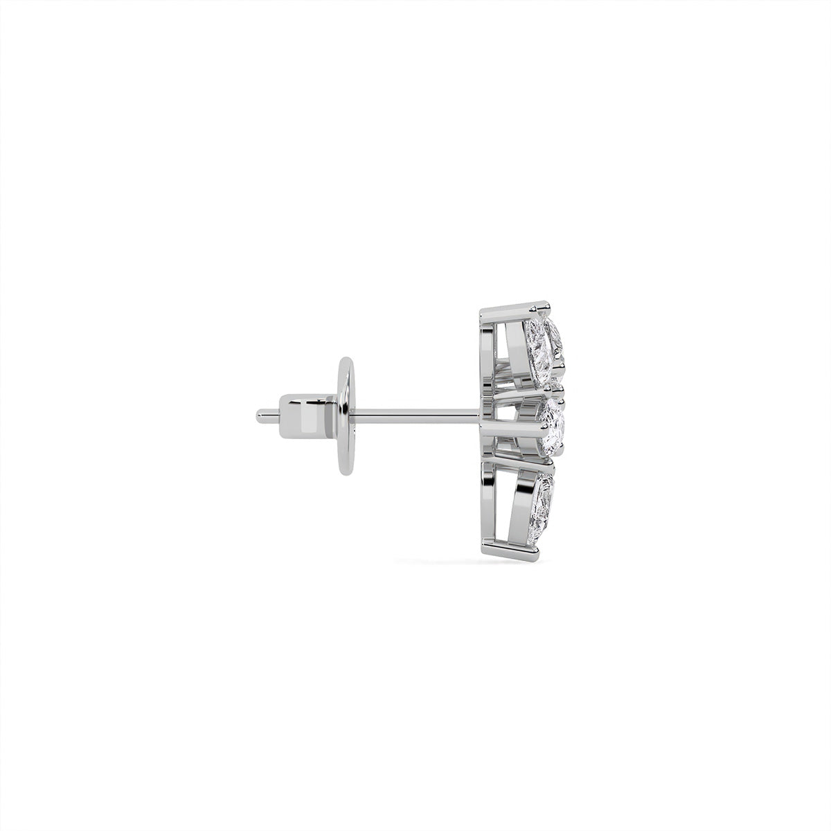 Novae Ensemble Earring White Gold
