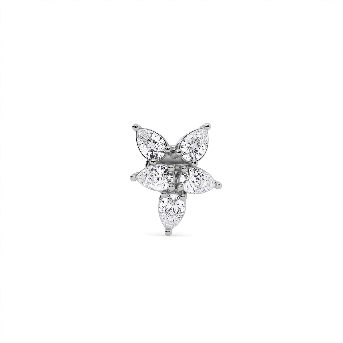 Novae Ensemble Earring White Gold