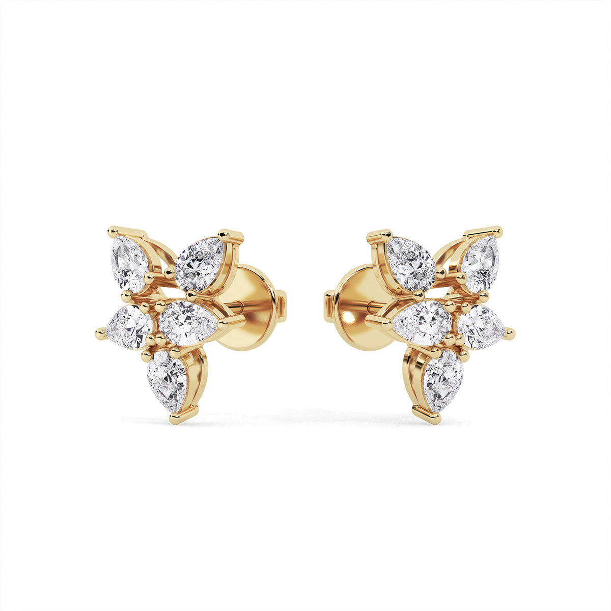 Novae Ensemble Earring Yellow Gold