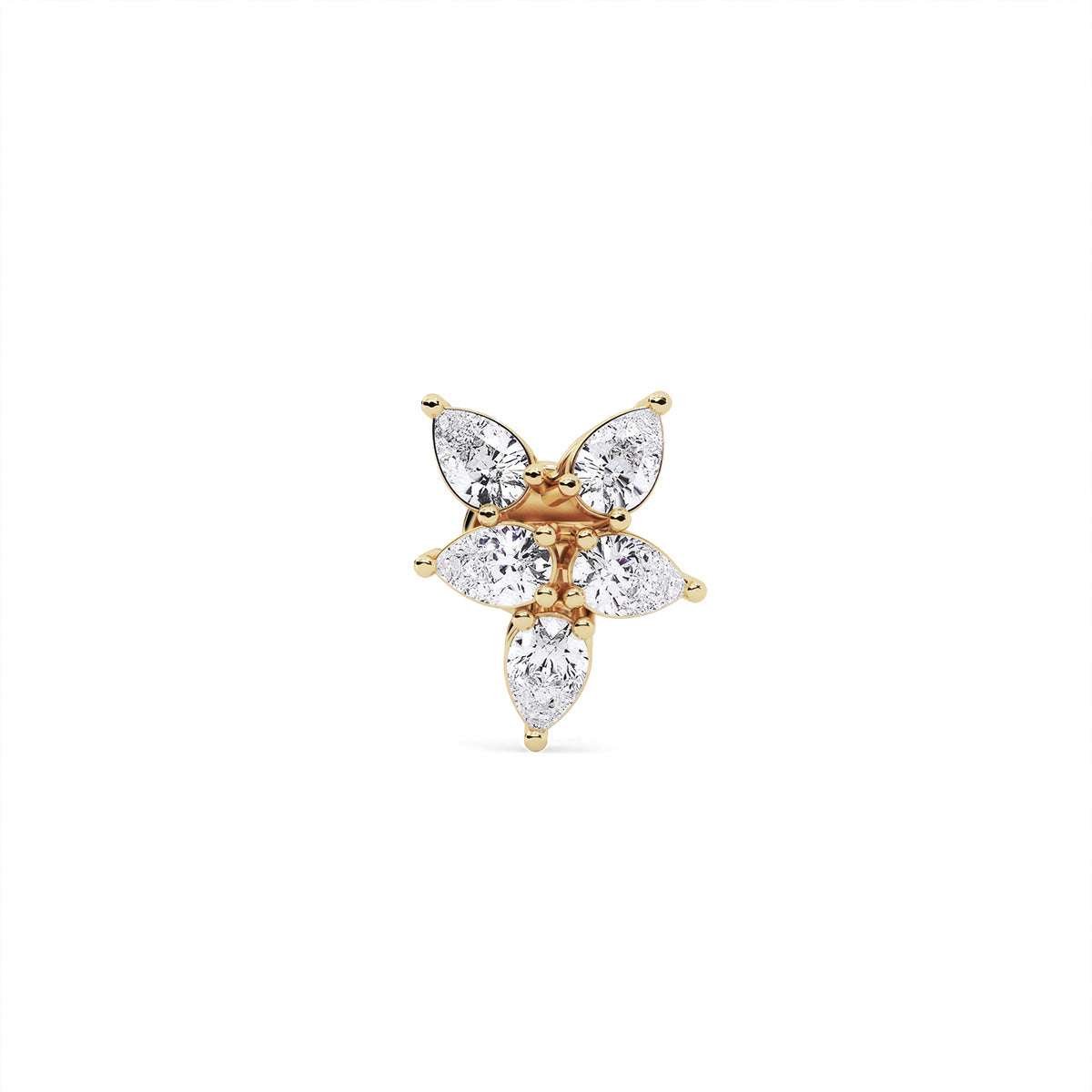 Novae Ensemble Earring Yellow Gold