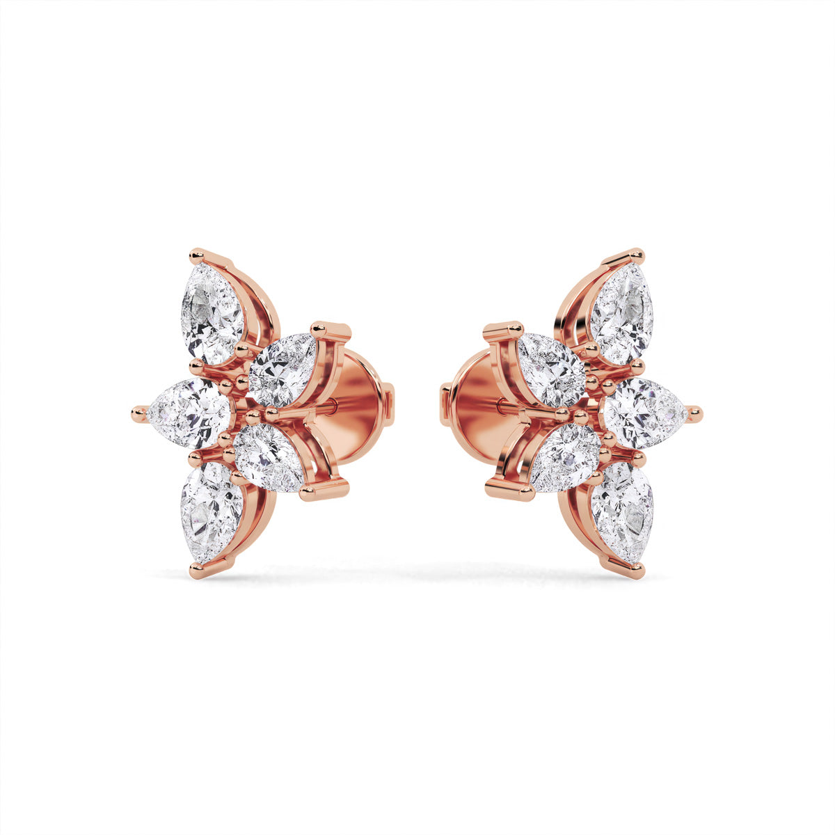 Novae Constellation Earring Rose Gold