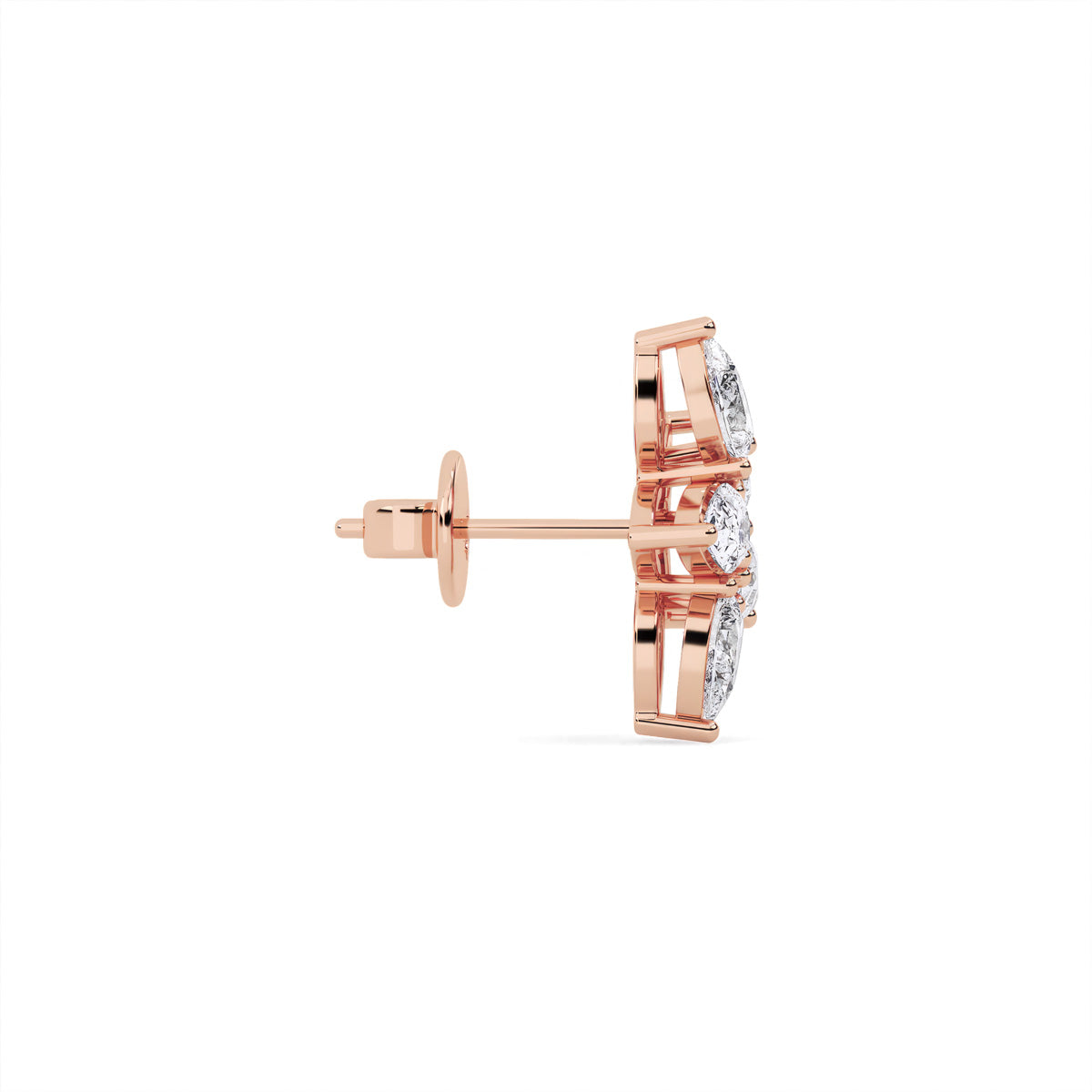 Novae Constellation Earring Rose Gold