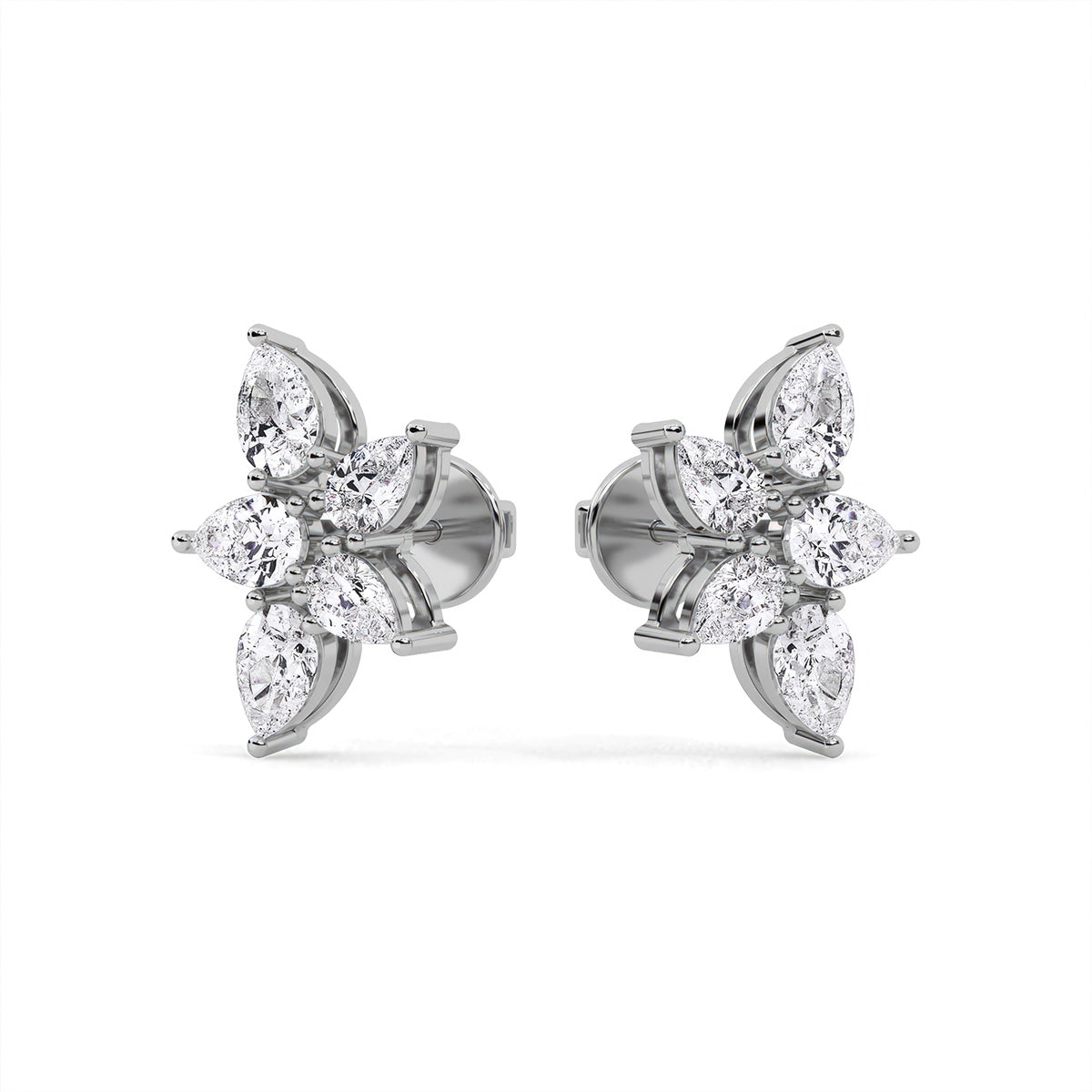 Novae Constellation Earring White Gold