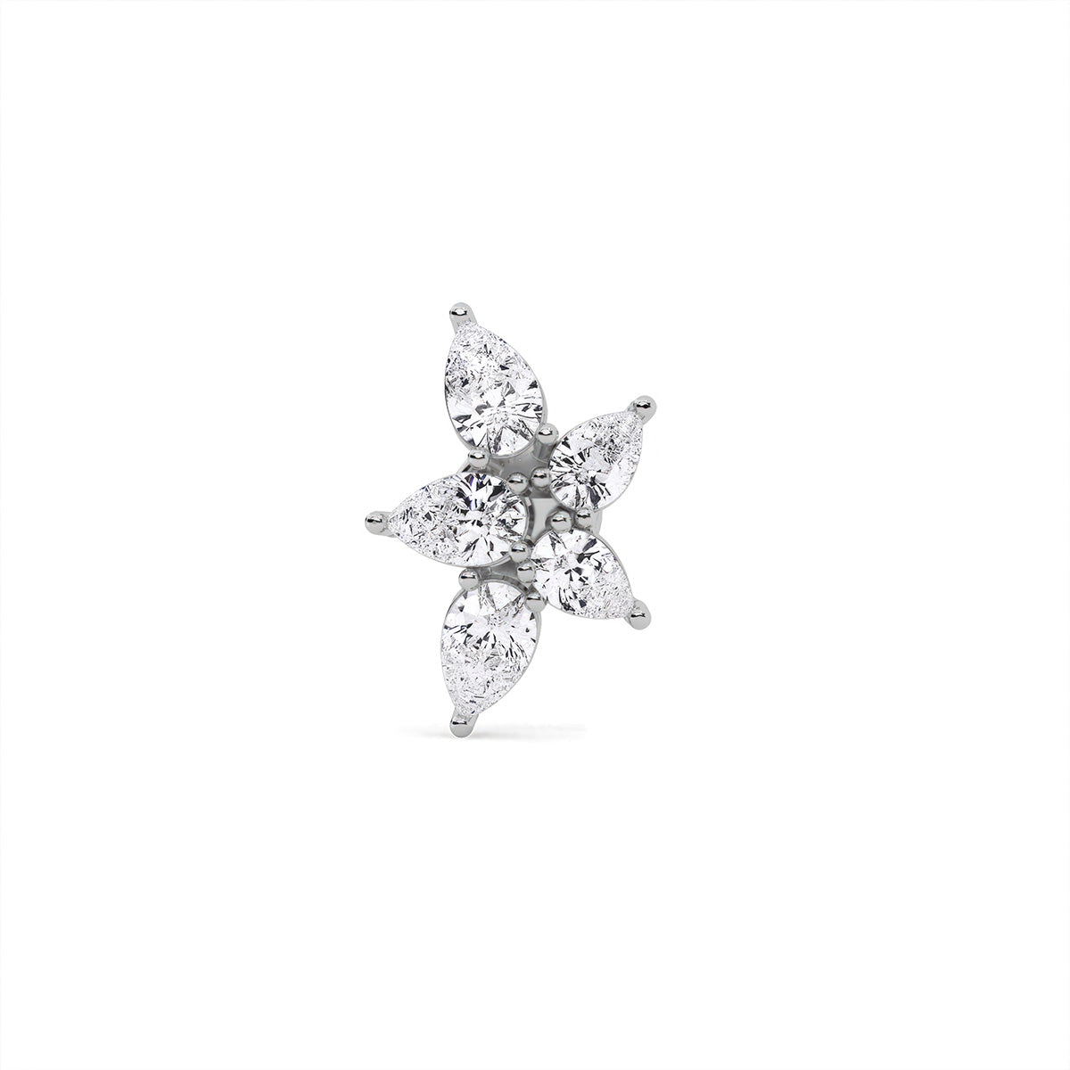 Novae Constellation Earring White Gold