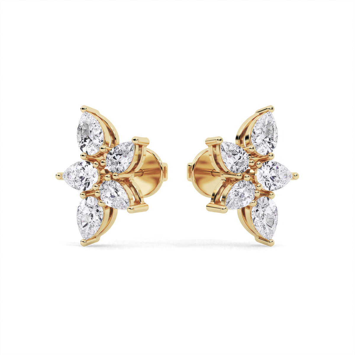 Novae Constellation Earring Yellow Gold