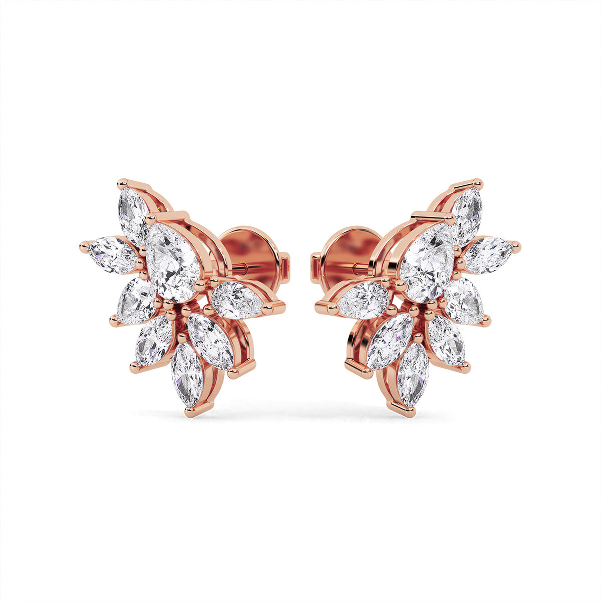 Novae Assemblage Earring Rose Gold