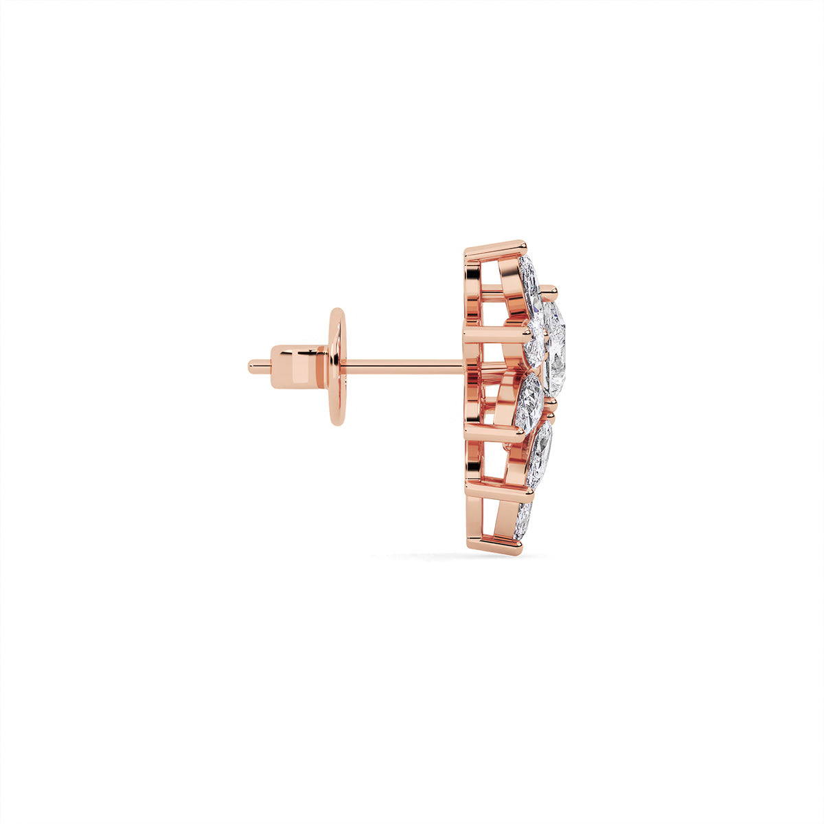 Novae Assemblage Earring Rose Gold