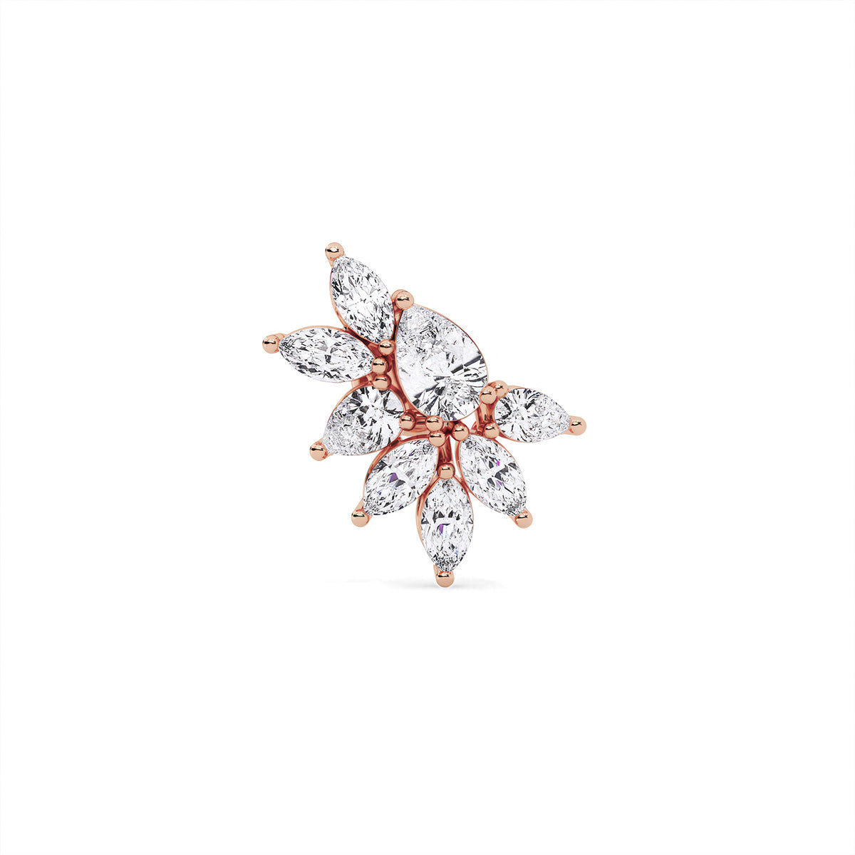 Novae Assemblage Earring Rose Gold