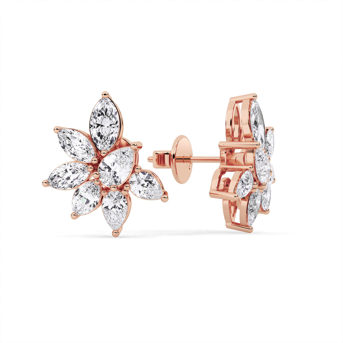 Novae Boquet Earring Rose Gold