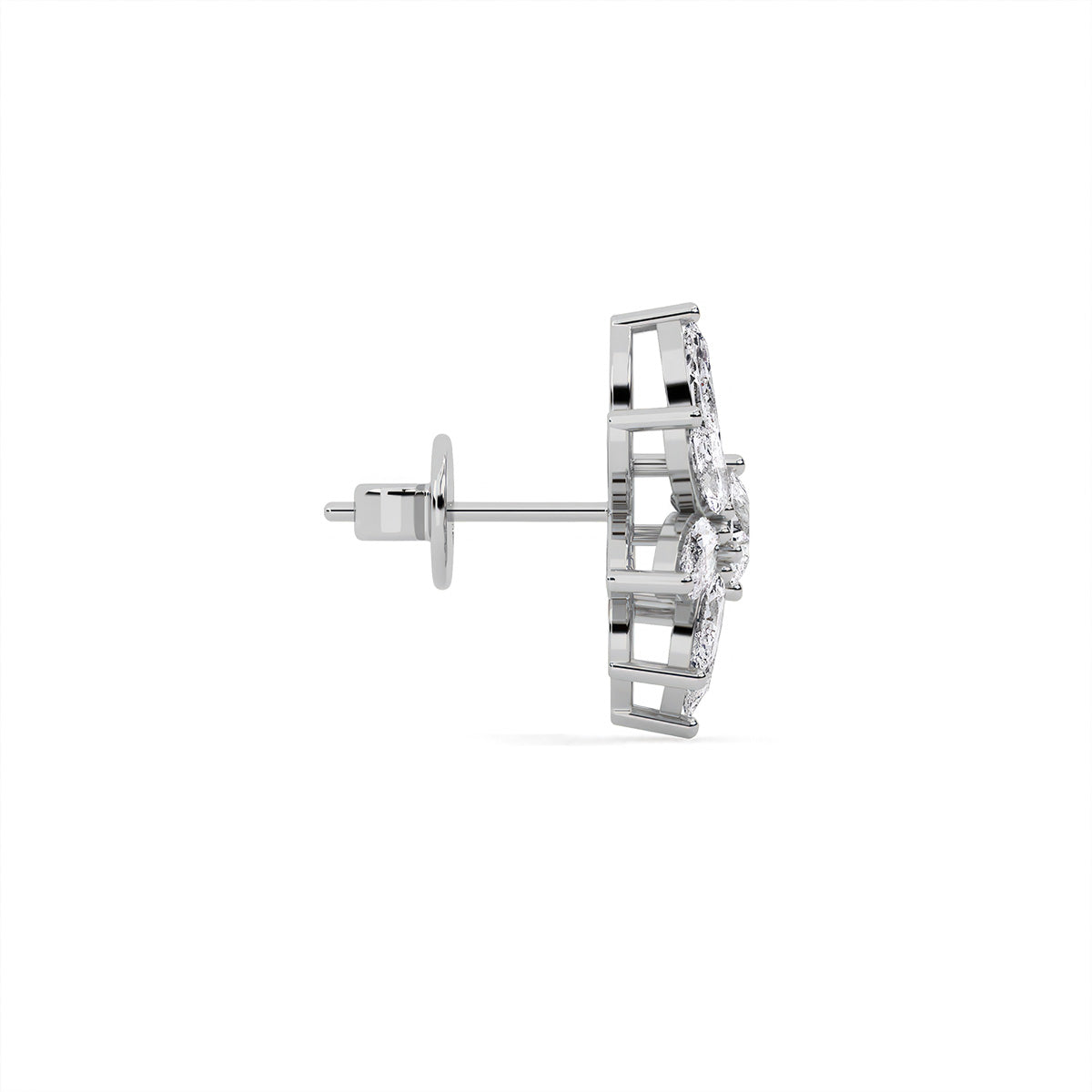 Novae Boquet Earring White Gold