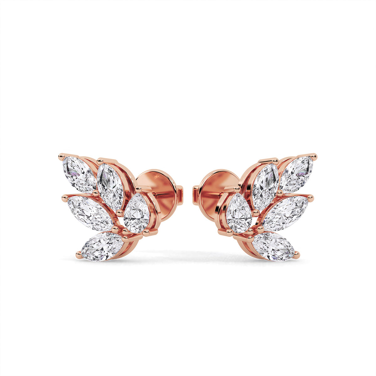 Novae Array Earring Rose Gold