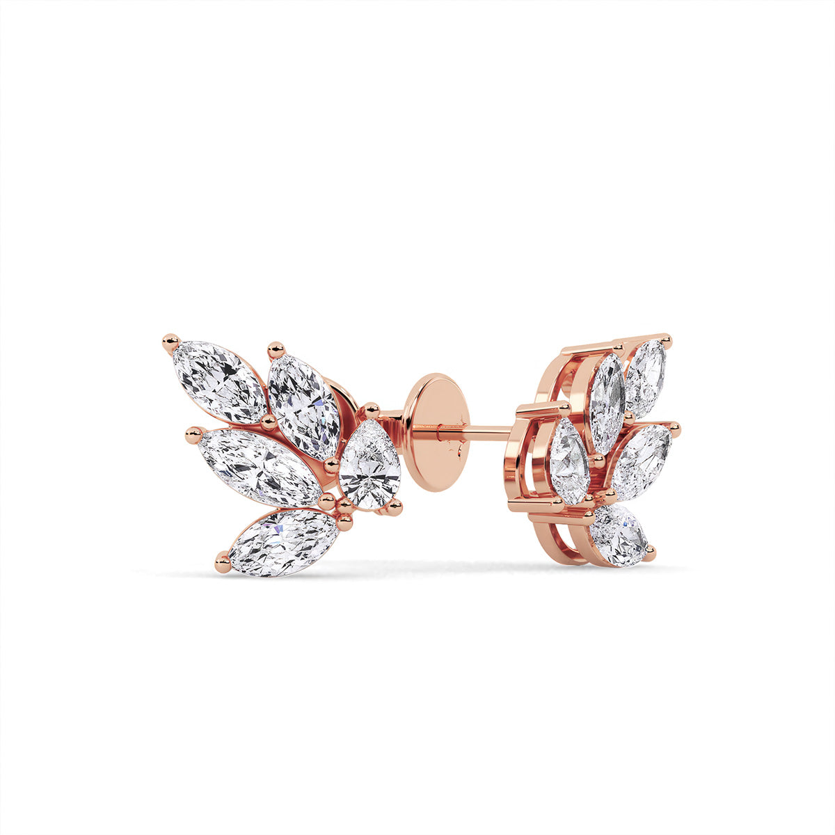 Novae Array Earring Rose Gold