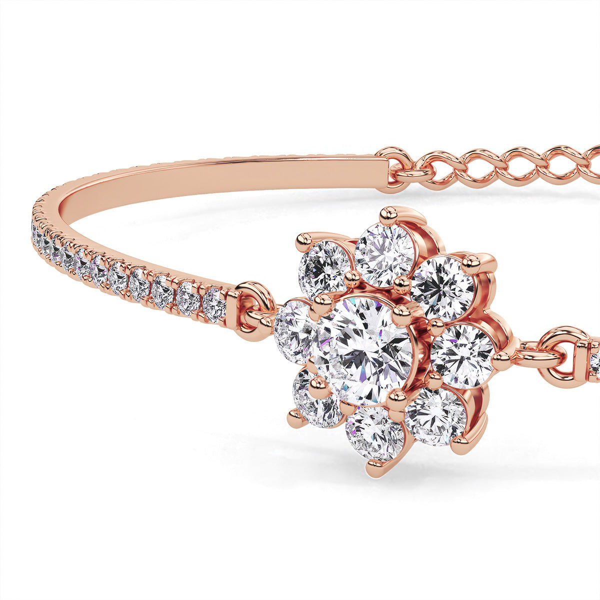 Flora Bracelet Rose Gold