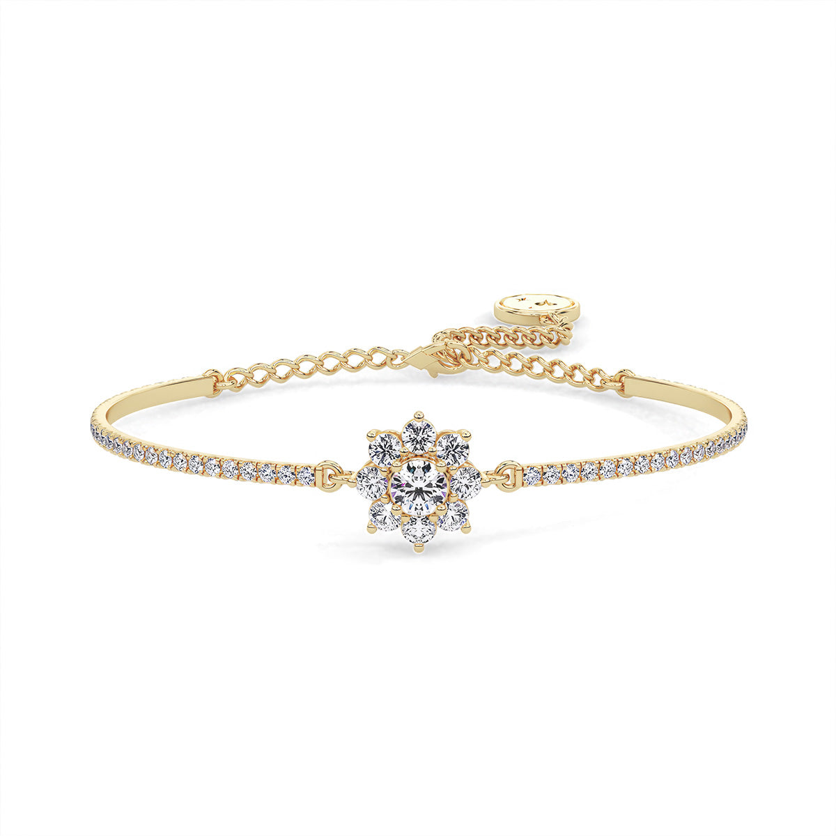 Flora Bracelet Yellow Gold