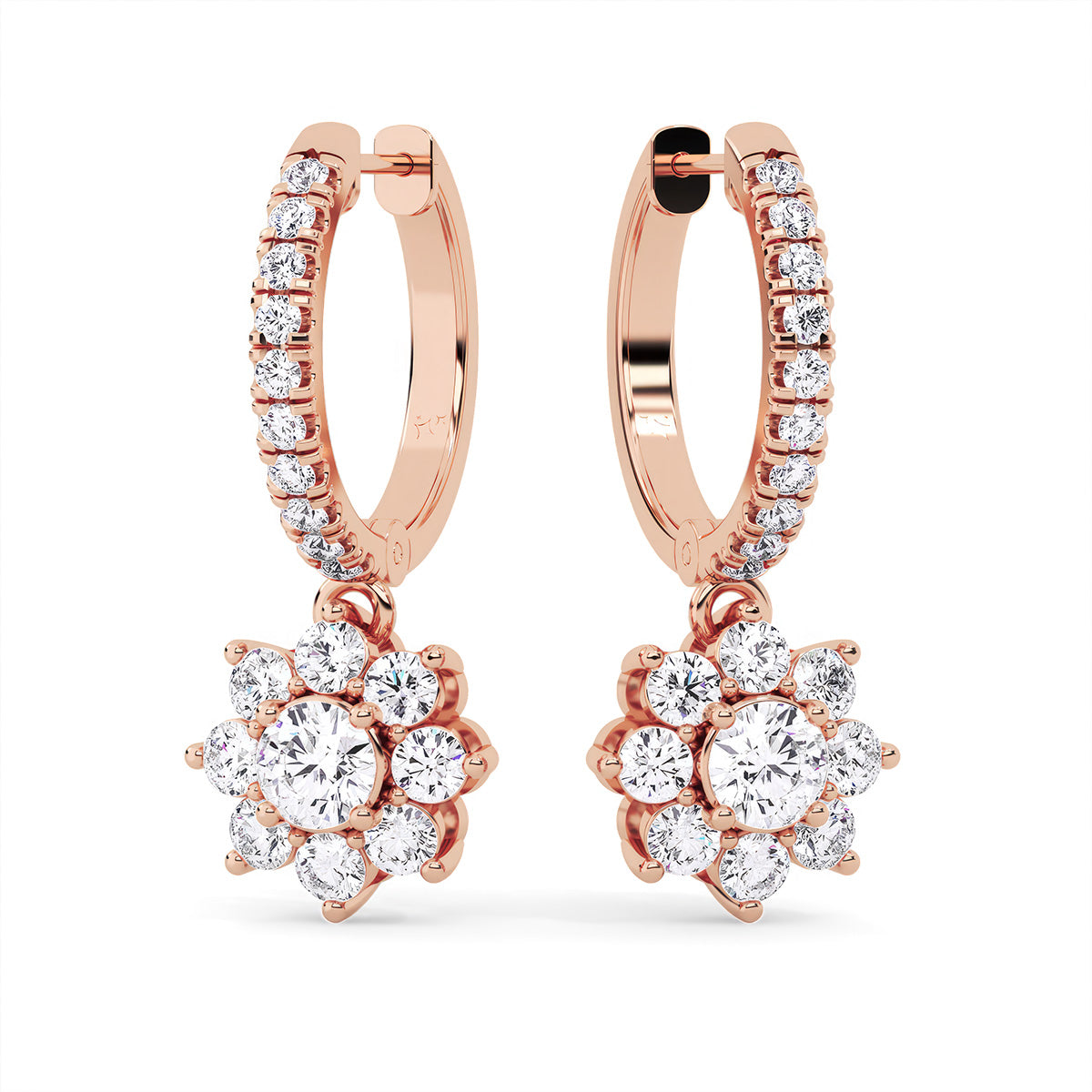 Flora Earring Un Rose Gold