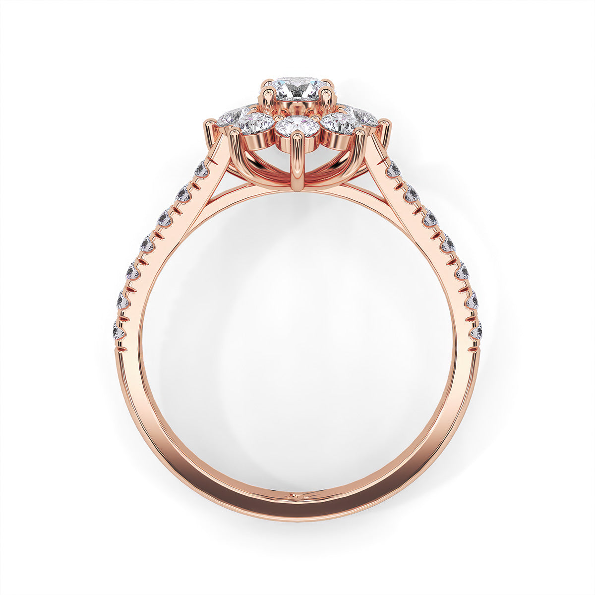 Flora Ring Un Rose Gold