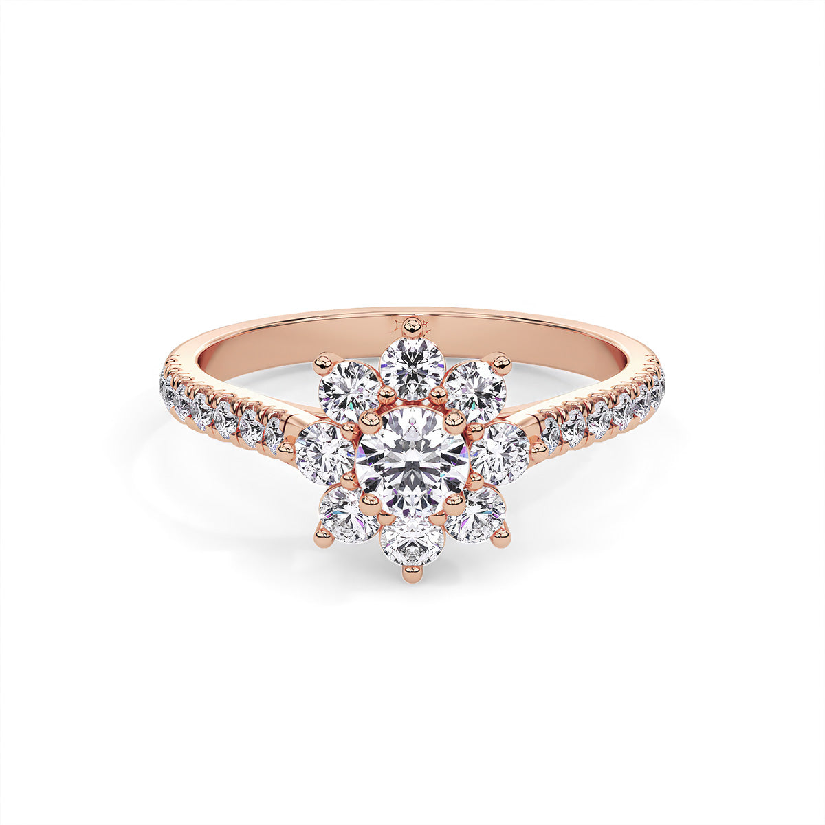 Flora Ring Un Rose Gold