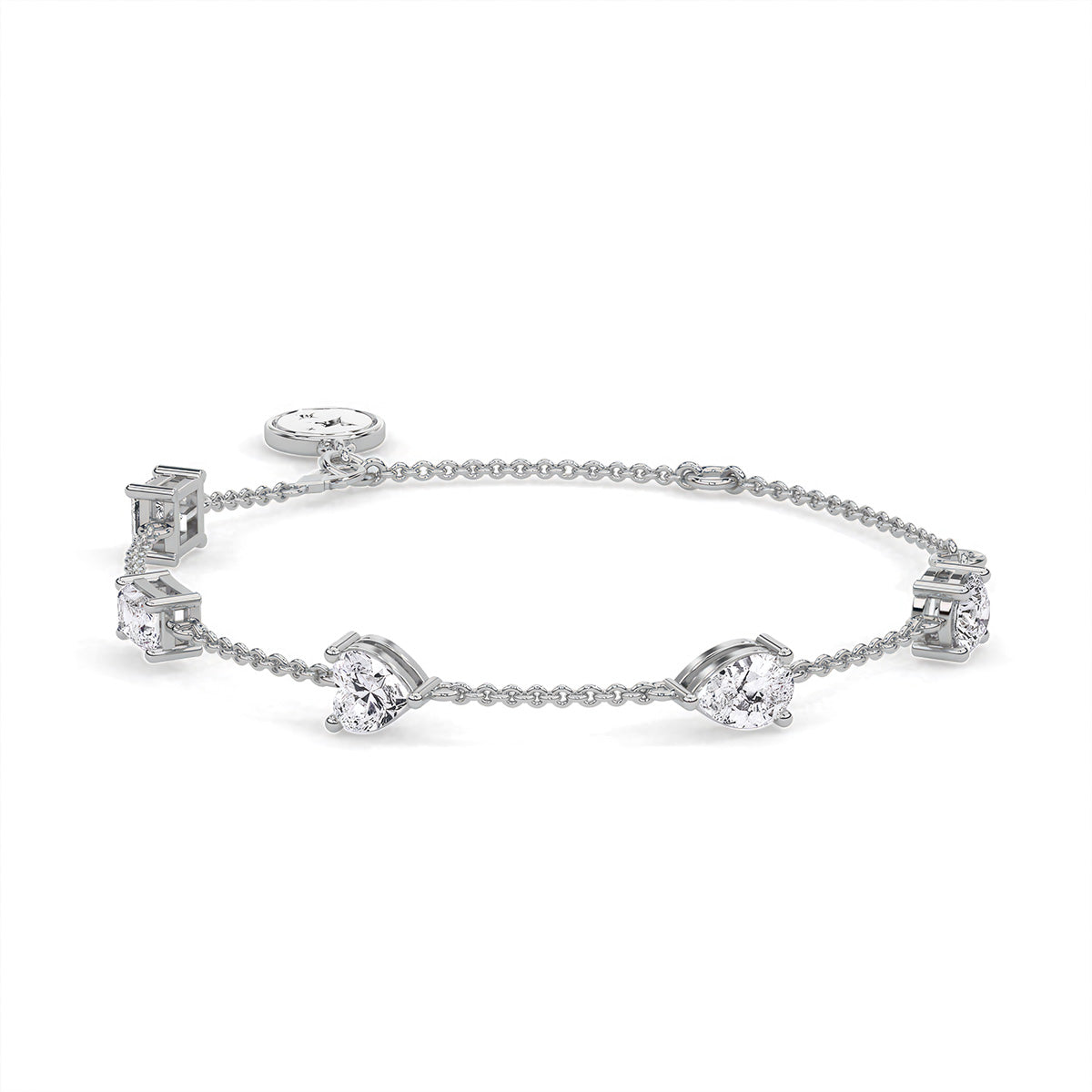 Seraphina Bracelet White Gold