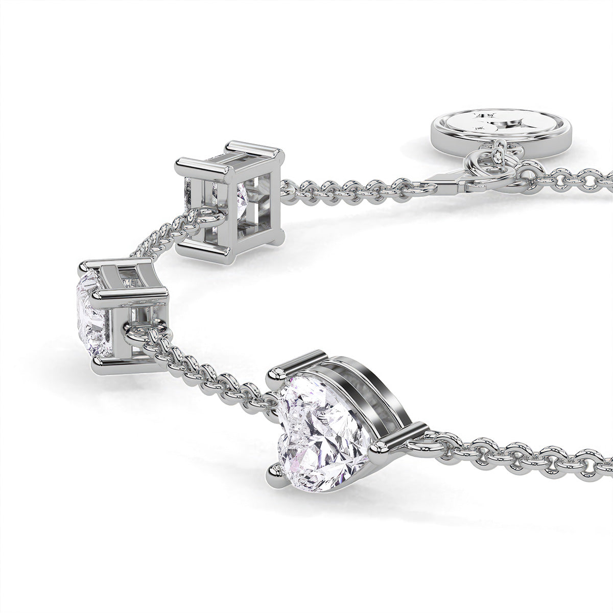 Seraphina Bracelet White Gold