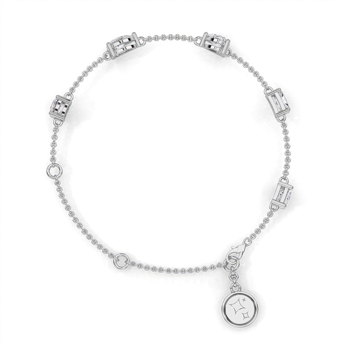 Seraphina Bracelet White Gold