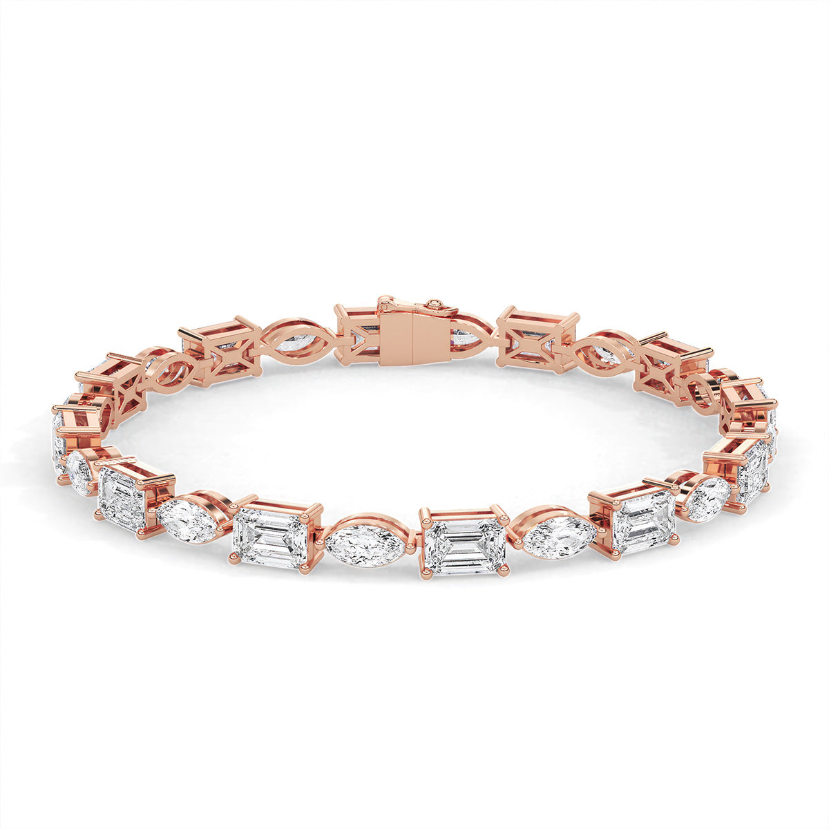 Novae Ensemble Bracelet Rose Gold