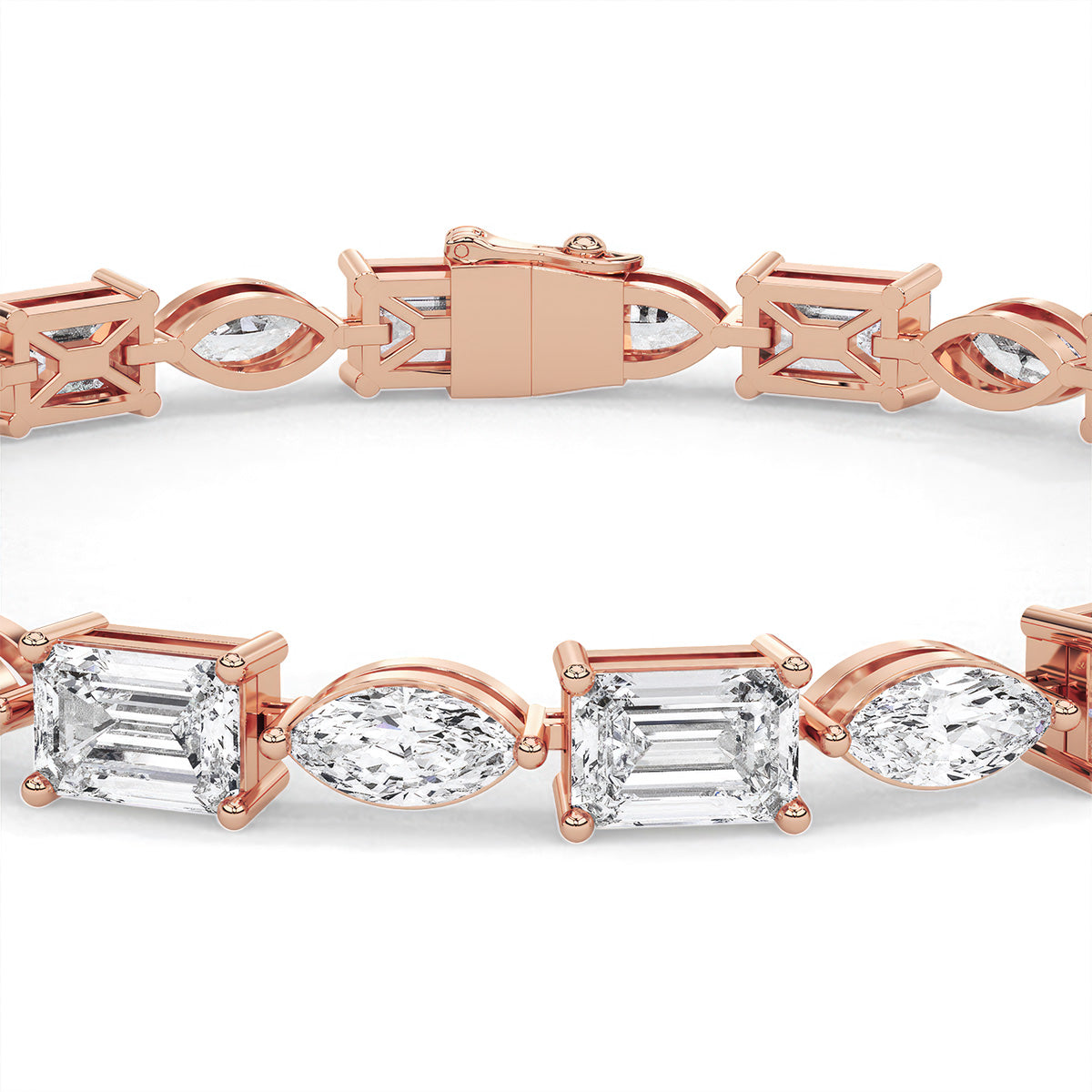 Novae Ensemble Bracelet Rose Gold
