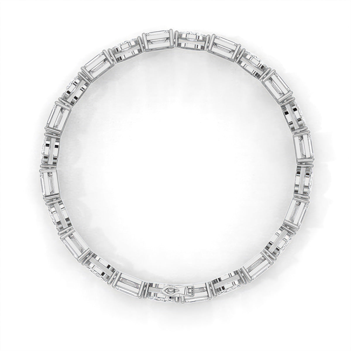 Novae Ensemble Bracelet White Gold