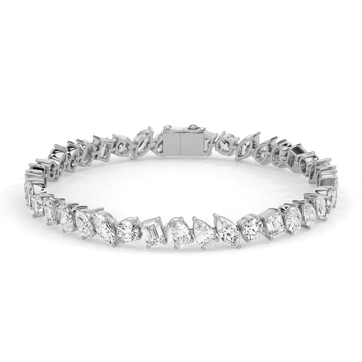 Novae Constellation Bracelet White Gold