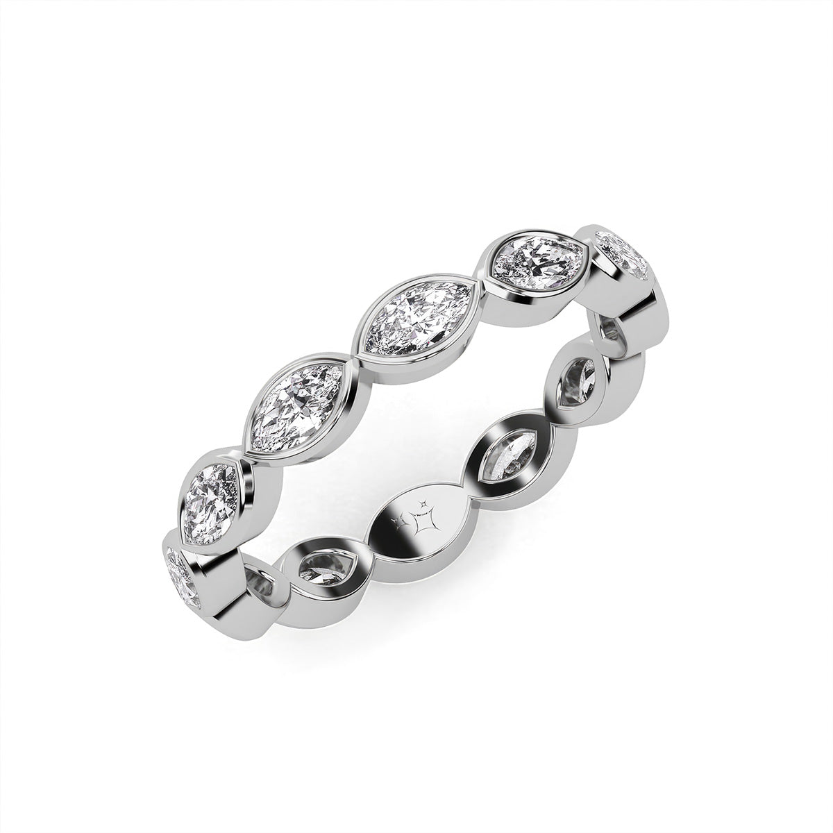 Lustre Marquise White Gold