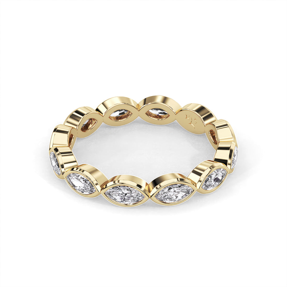 Lustre Marquise Yellow Gold