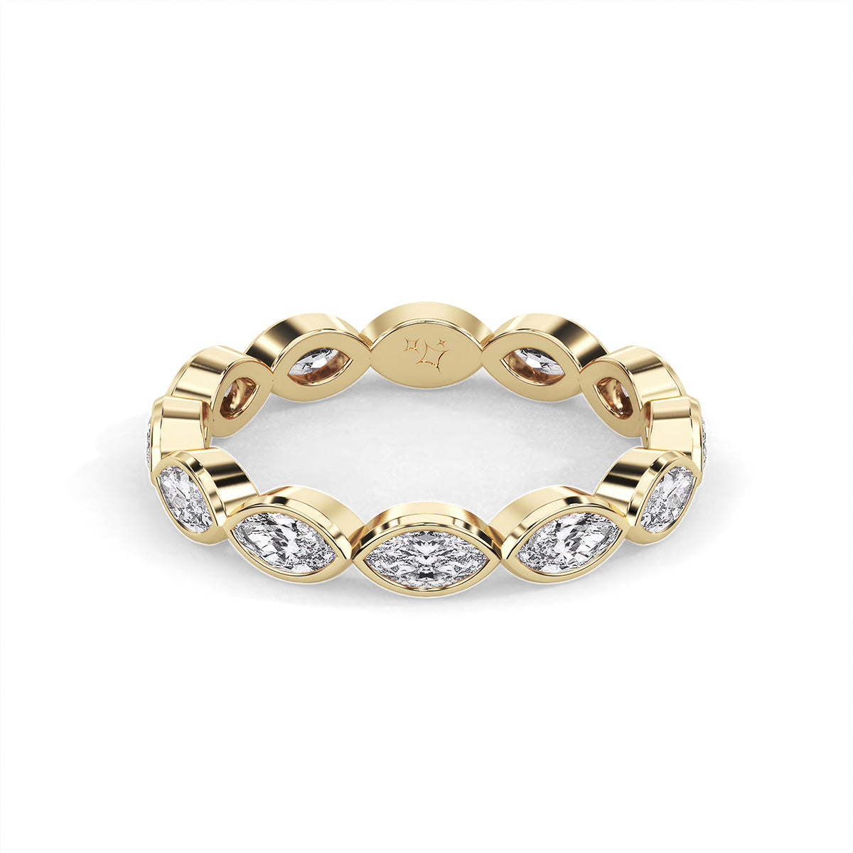Lustre Marquise Yellow Gold
