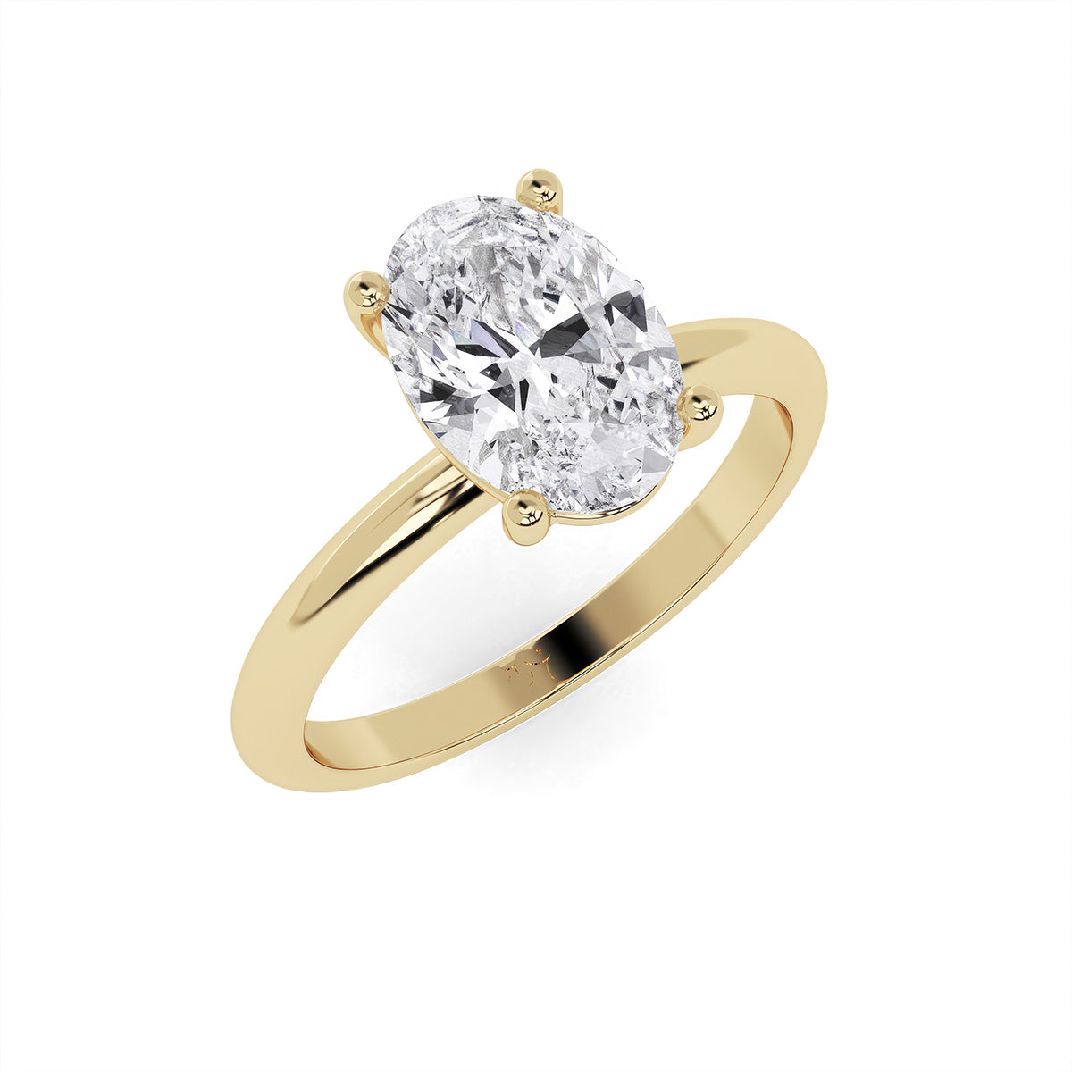 Eterna Ring Spark Yellow Gold