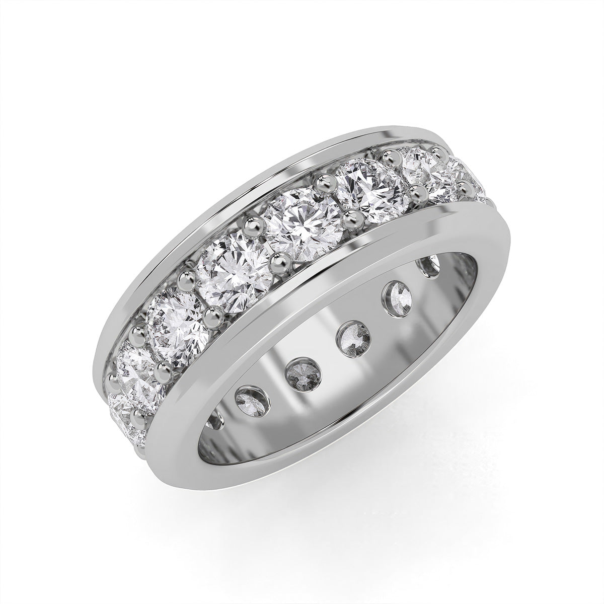 Solstice Ring Palette White Gold