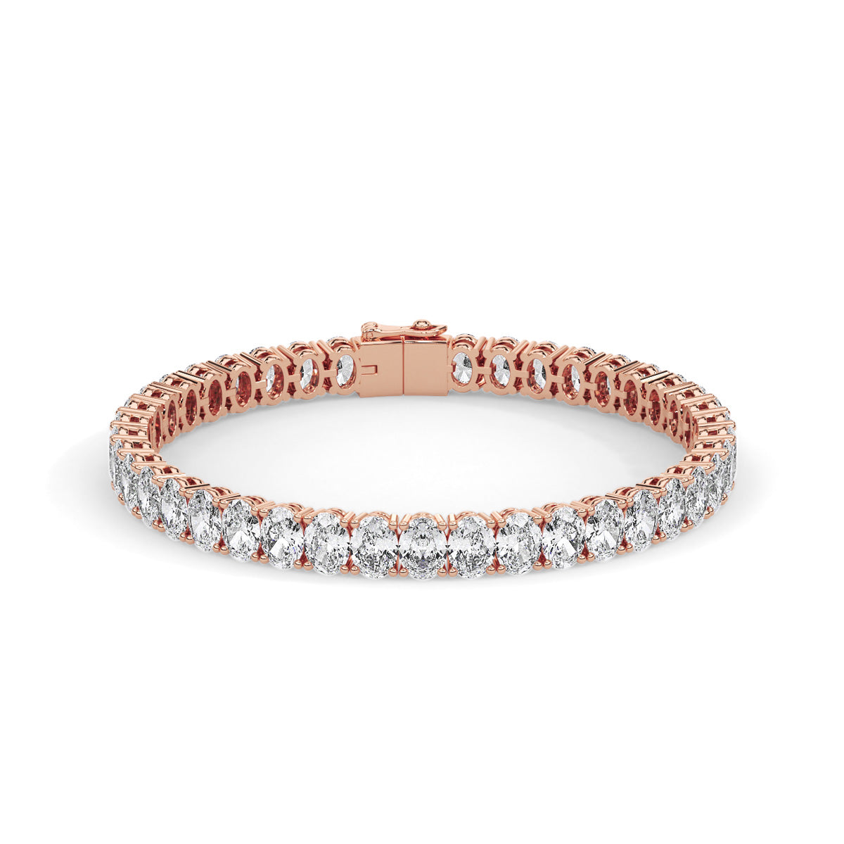 Amouré Oval Bracelet Rose Gold