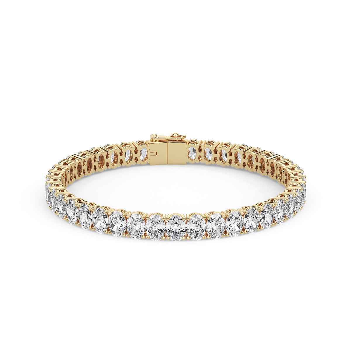 Amouré Oval Bracelet Yellow Gold
