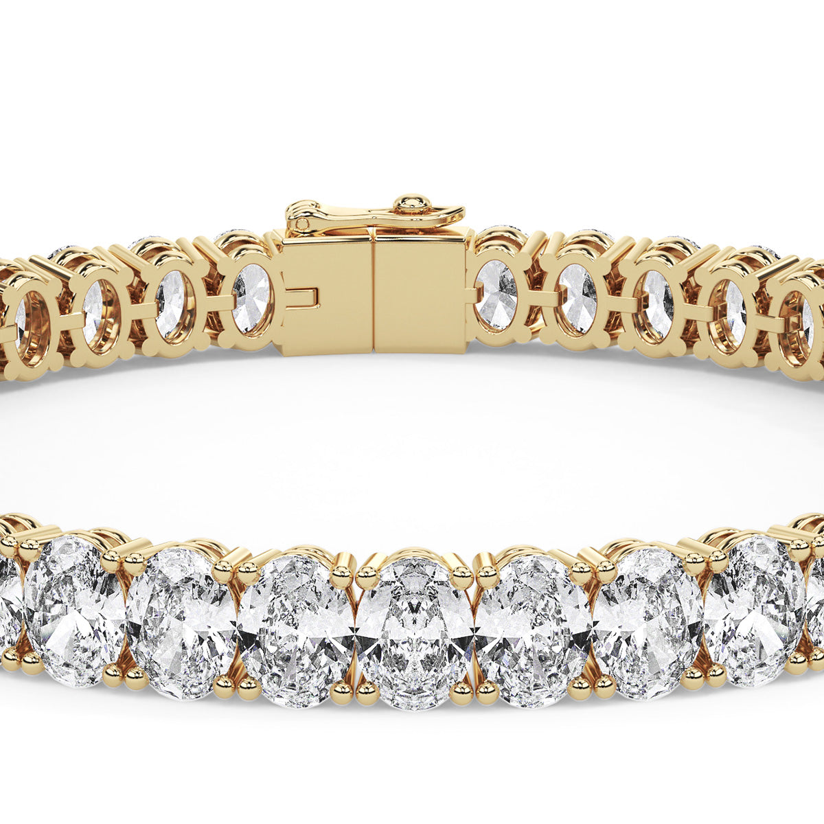 Amouré Oval Bracelet Yellow Gold