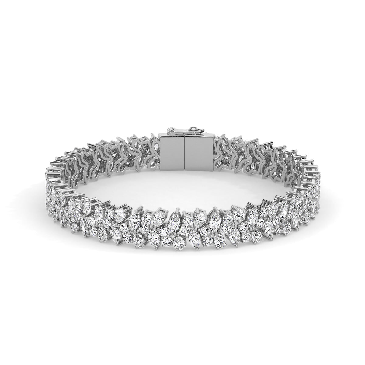 Novae Boquet Bracelet White Gold