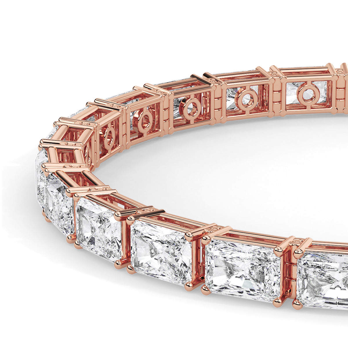 Lusture Radiant Bracelet Rose Gold