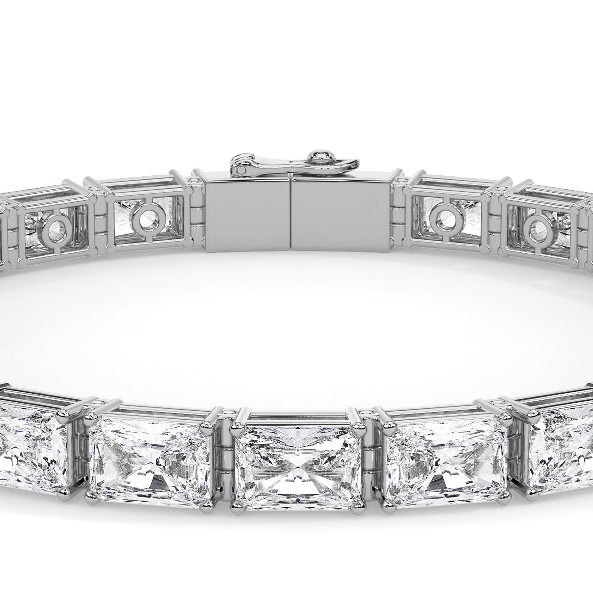 Lusture Radiant Bracelet White Gold
