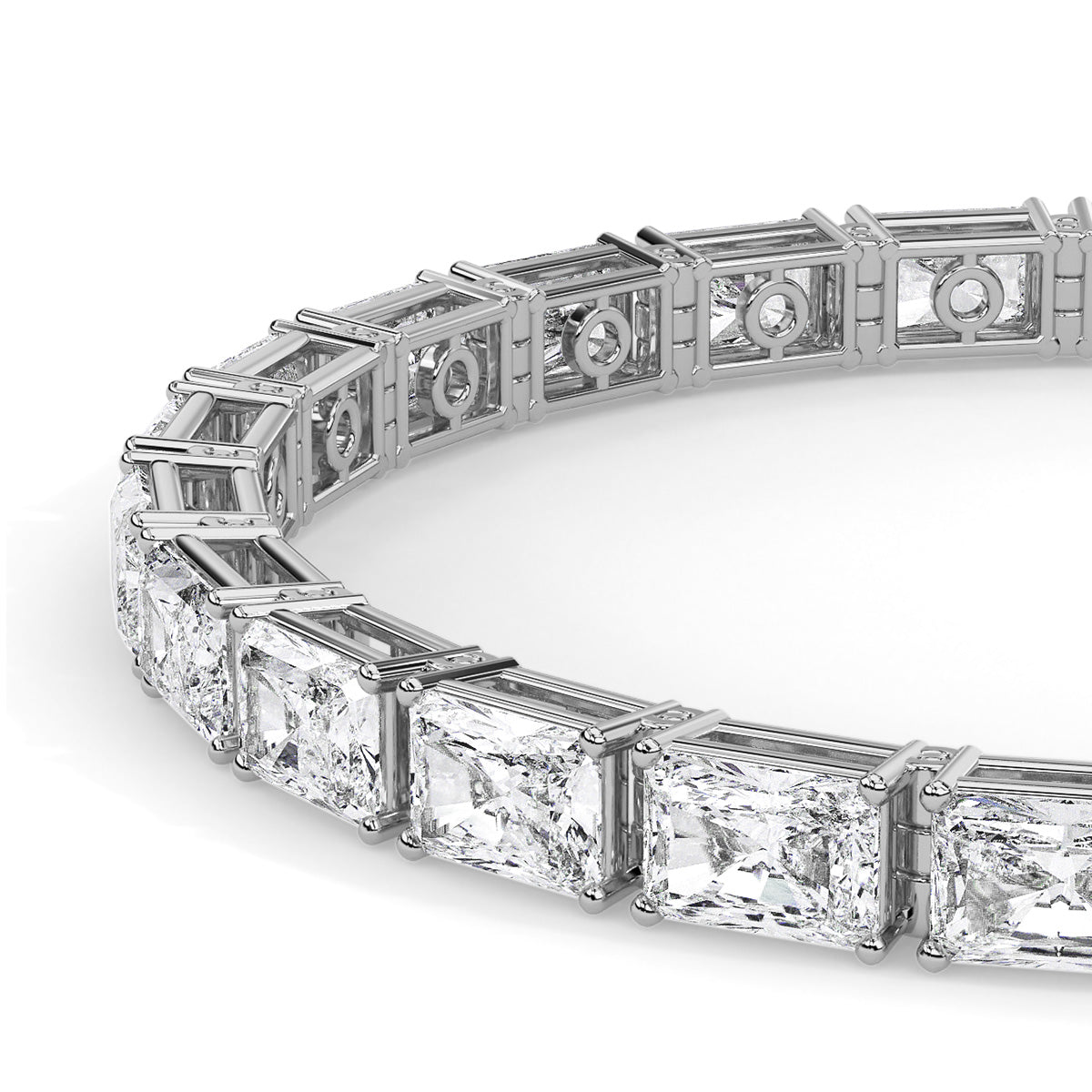 Lusture Radiant Bracelet White Gold