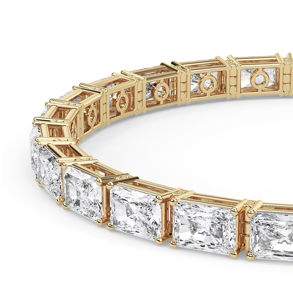 Lusture Radiant Bracelet Yellow Gold