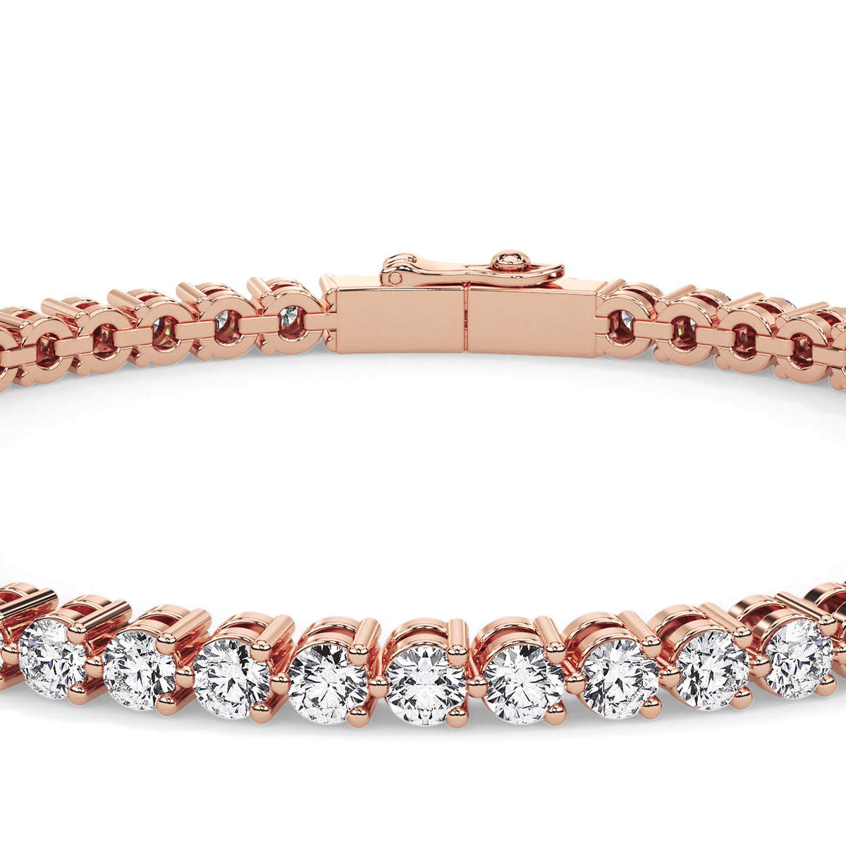 Amouré Mini Round Bracelet Rose Gold