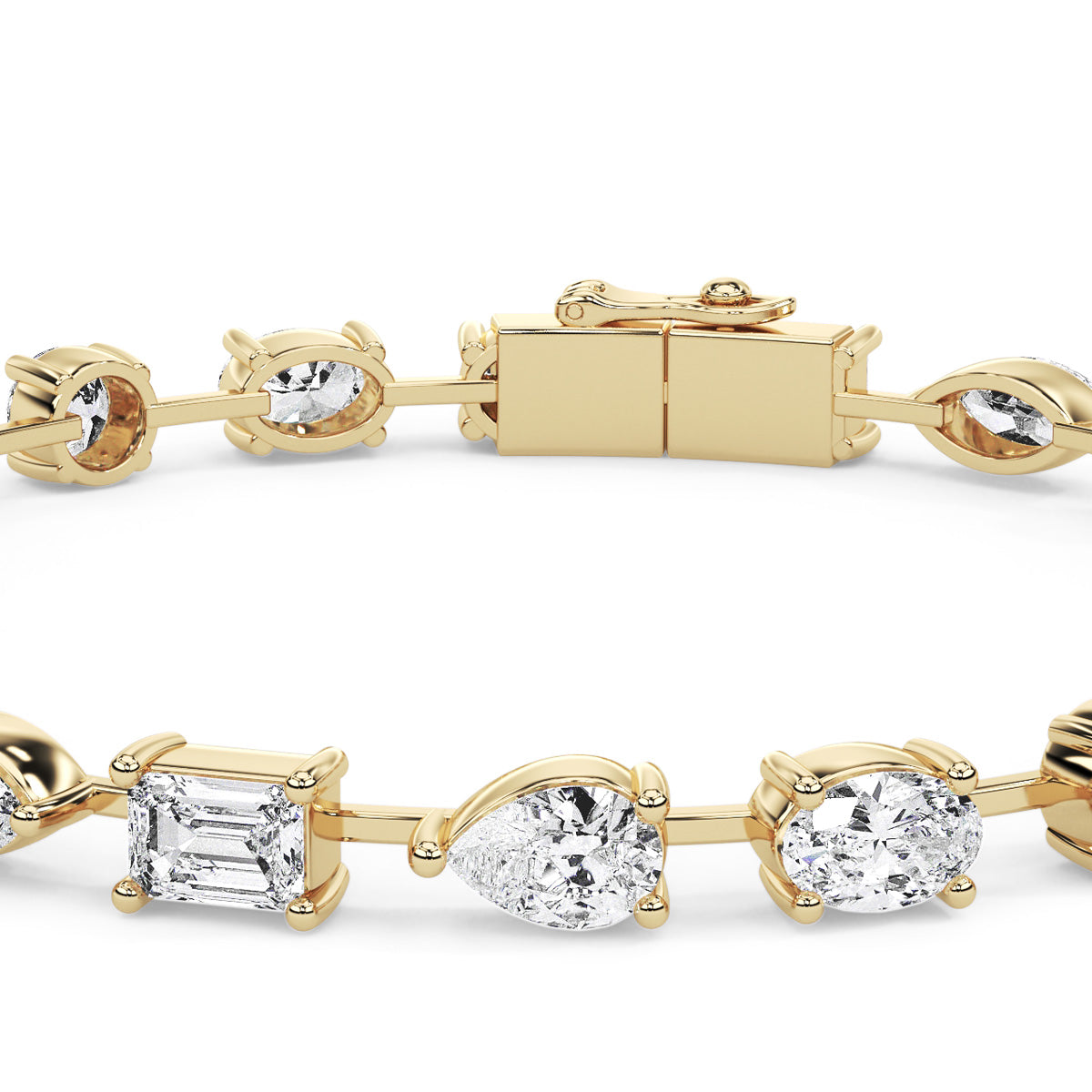Novae Array Bracelet Yellow Gold