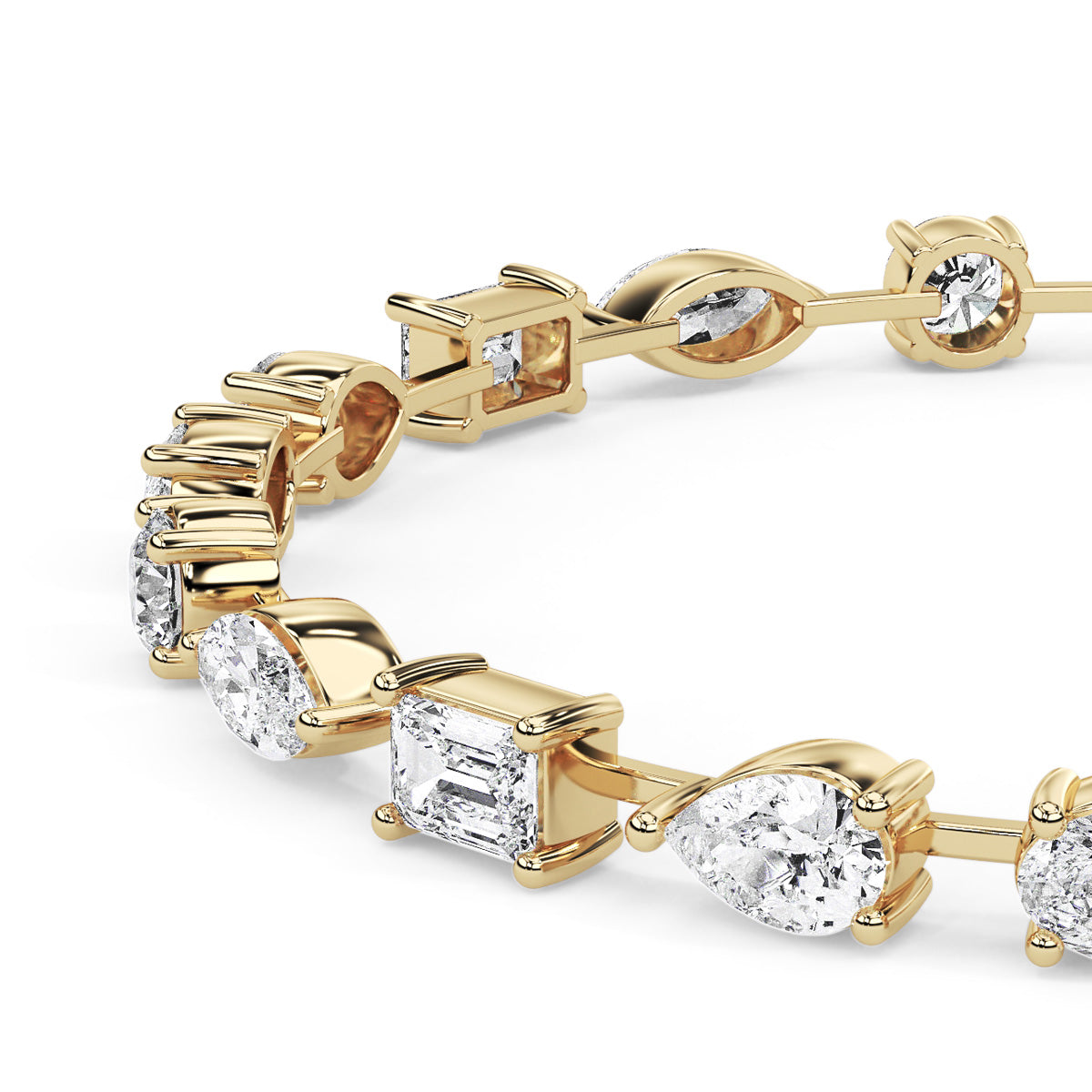 Novae Array Bracelet Yellow Gold