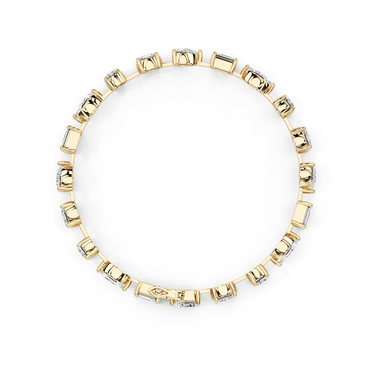 Novae Array Bracelet Yellow Gold