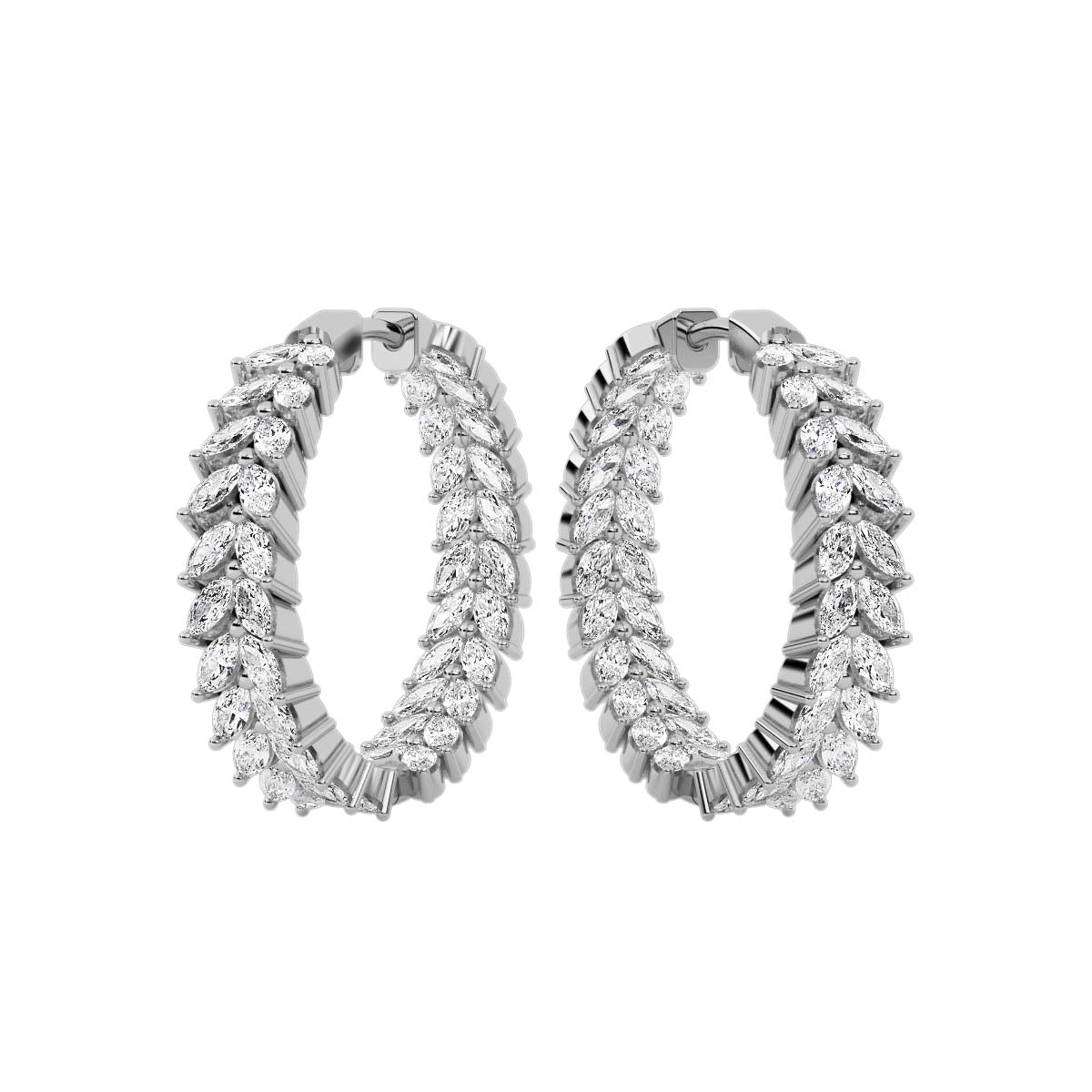 Celeste Earring White Gold