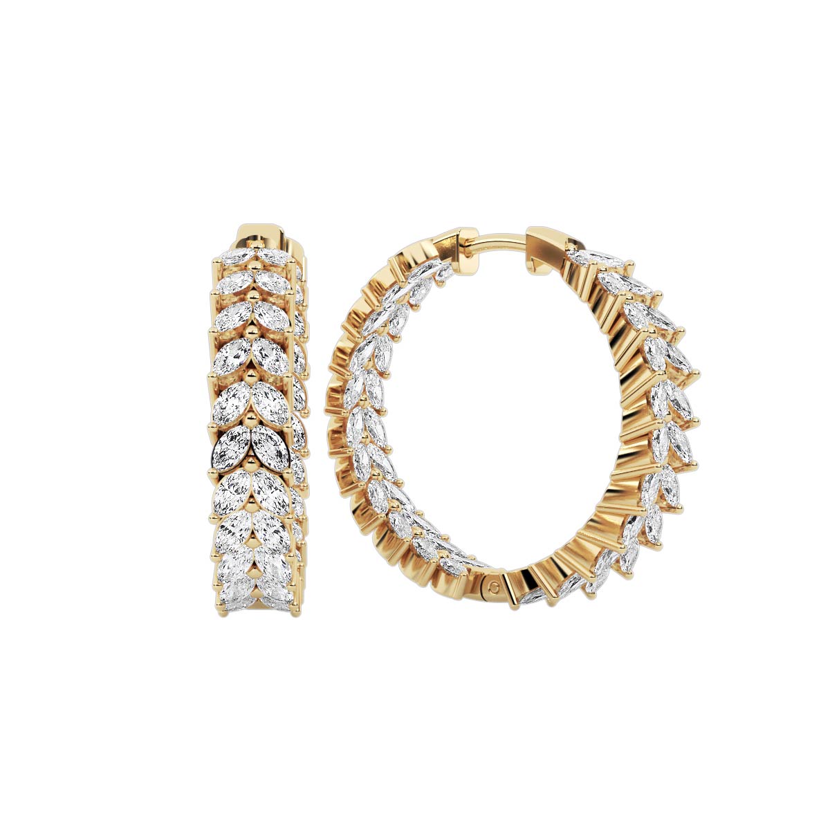 Celeste Earring Yellow Gold